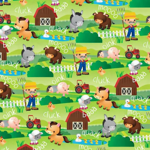 Picture of FARM WRAPPING PAPER SHEET 50X70CM